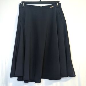Stylish Navy Blue Circle Skirt